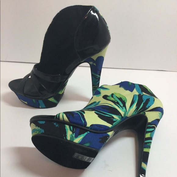 Michael Antonio green and multicolour Open Toe - Picture 6 of 13